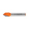 Broca para router, corte en «V», 3/8″