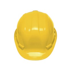 Casco de seguridad, color amarillo