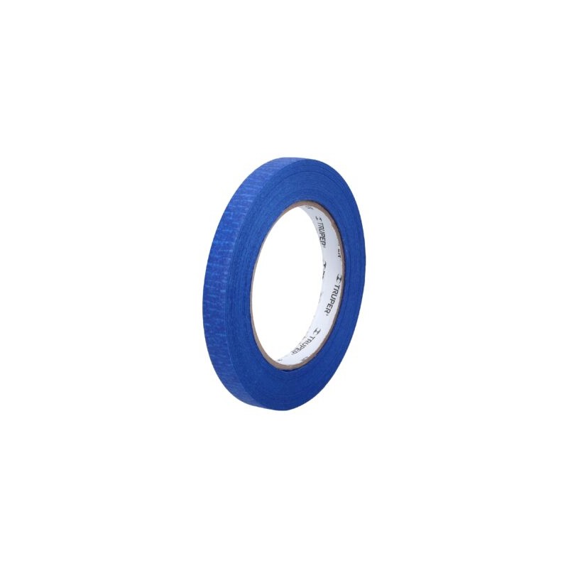 Cinta masking tape azul de 1/2″ x 50 m