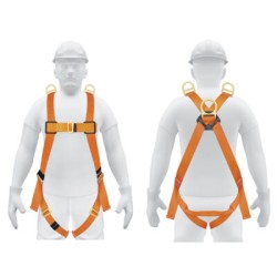 Arnés de cuerpo completo con 3 anillos, ANSI