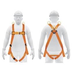 Arnés de cuerpo completo con 3 anillos, ANSI