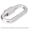 Bandola con seguro, de acero, 3/8″