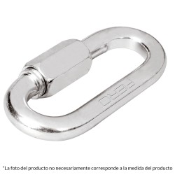 Bandola con seguro, de acero, 3/8″