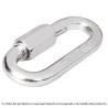 Bandola con seguro, de acero, 3/8″