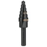 Broca escalonada óxido negro 6 escalones 3/16″ a 1/2″