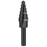 Broca escalonada óxido negro 6 escalones 3/16″ a 1/2″
